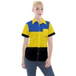 Gelderland Flag Women s Short Sleeve Pocket Shirt