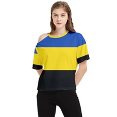 One Shoulder Cut Out T-Shirt 