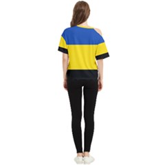 One Shoulder Cut Out T-Shirt 