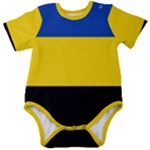 Gelderland Flag Baby Short Sleeve Bodysuit