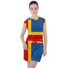 Drawstring Hooded Dress 