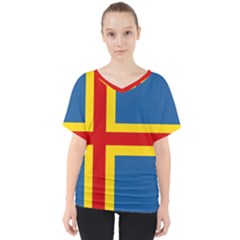 V-Neck Dolman Drape Top 