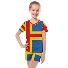 Kids  Mesh T-Shirt and Shorts Set 