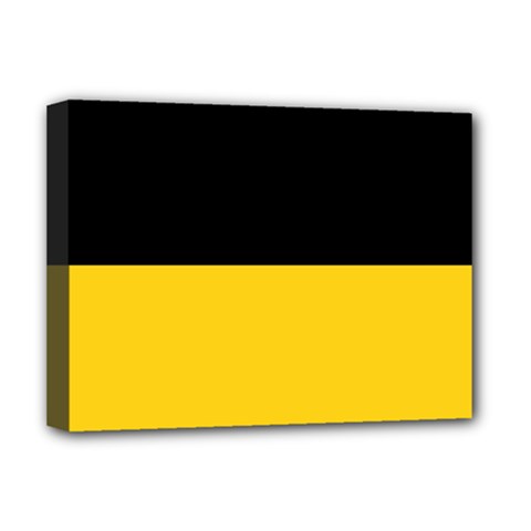 Baden Wurttemberg Flag Deluxe Canvas 16  x 12  (Stretched)  from UrbanLoad.com
