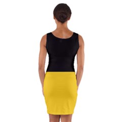 Wrap Front Bodycon Dress 