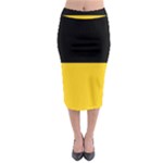 Baden Wurttemberg Flag Midi Pencil Skirt