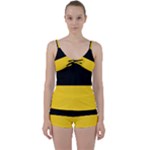Baden Wurttemberg Flag Tie Front Two Piece Tankini