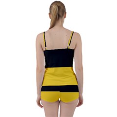Tie Front Two Piece Tankini 