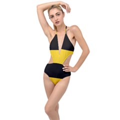 Plunging Cut Out Swimsuit 