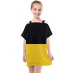 Baden Wurttemberg Flag Kids  One Piece Chiffon Dress