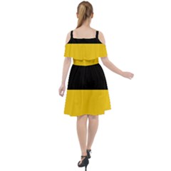 Cut Out Shoulders Dress 