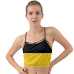 Baden Wurttemberg Flag Mini Tank Bikini Top