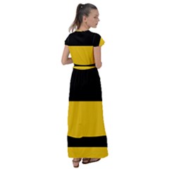 Flutter Sleeve Maxi Dress 
