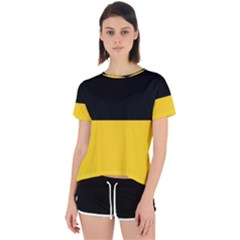 Open Back Sport T-Shirt 