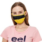 Baden Wurttemberg Flag Crease Cloth Face Mask (Adult)