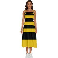 Sleeveless Shoulder Straps Boho Dress 