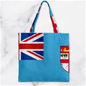 Zipper Grocery Tote Bag 