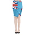 Midi Wrap Pencil Skirt 