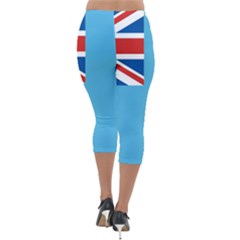 Lightweight Velour Capri Leggings  