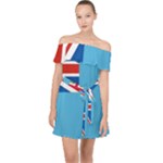 Fiji Off Shoulder Chiffon Dress