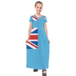 Fiji Kids  Short Sleeve Maxi Dress