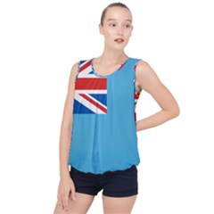 Bubble Hem Chiffon Tank Top 