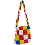 Antwerp Flag Zipper Messenger Bag