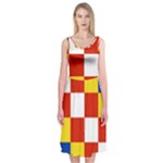 Antwerp Flag Midi Sleeveless Dress