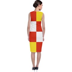 Classic Sleeveless Midi Dress 