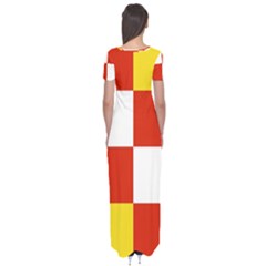Short Sleeve Maxi Dress 