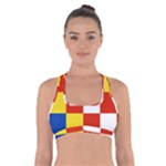 Antwerp Flag Cross Back Sports Bra