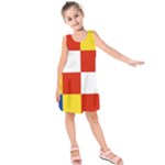 Antwerp Flag Kids  Sleeveless Dress