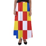 Antwerp Flag Flared Maxi Skirt