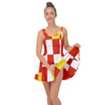 Antwerp Flag Inside Out Casual Dress