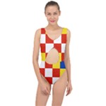 Antwerp Flag Center Cut Out Swimsuit