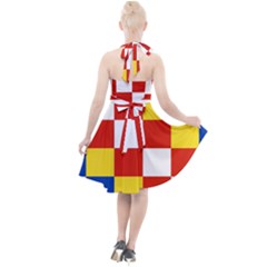 Halter Party Swing Dress  