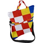 Antwerp Flag Fold Over Handle Tote Bag