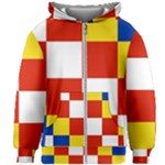 Antwerp Flag Kids  Zipper Hoodie Without Drawstring