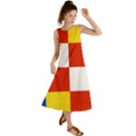 Antwerp Flag Summer Maxi Dress