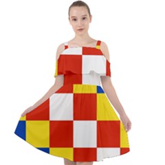 Cut Out Shoulders Dress 