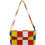 Antwerp Flag Removable Strap Clutch Bag