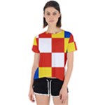 Antwerp Flag Open Back Sport Tee