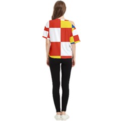 One Shoulder Cut Out T-Shirt 