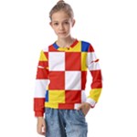 Antwerp Flag Kids  Long Sleeve Tee with Frill 