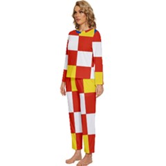 Womens  Long Sleeve Lightweight Pajamas Set 