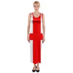 England Fitted Maxi Dress