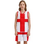 England Kids  Basketball Mesh Set