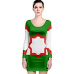 Andalusia Flag Long Sleeve Bodycon Dress