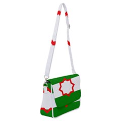 Shoulder Bag with Back Zipper 