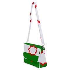 Shoulder Bag with Back Zipper 
